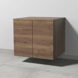 Sanipa Anbau-/Solitärschrank 2morrow (P2392) 510x600x520 Eiche-Tabak, P239250 P239250