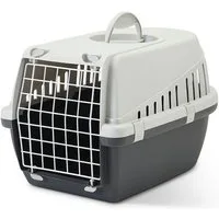 Savic Tiertransportbox Savic Transportbox Trotter 1 Farbe: grau/anthrazit