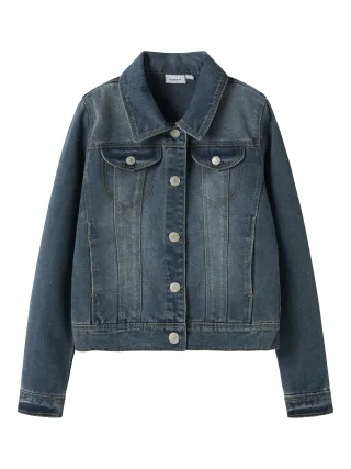 NAME IT - NKFSTAR DNM JACKET 2210-SR NOOS medium blue denim - Gr. - 140