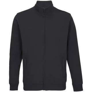 SOLS - "Cooper" Jacke Durchgehender Reißverschluss für Herren/Damen Unisex (Schwarz)