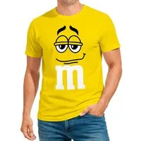 MoonWorks Print-Shirt Herren T-Shirt Fasching Karneval M Aufdruck Gruppenkostüm Verkleidung mit Print