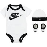 Nike Sportswear Neugeborenen-Geschenkset NHN SUSTAINABLE 3PC FUTURA SET (Set) praktisches Set, für Neugeborene, Konfektionsgröße EU 56/62