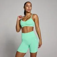 MP Damen Tempo Nahtlos Gerafft Sport-BH - Mintgrün - XXL