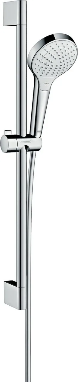 Hansgrohe Brausenset Croma Select S Vario/ Unica'Crometta 650mm weiss/chrom, 26562400 26562400