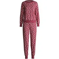 CALIDA Pyjama Cotton Special Damen (2 tlg) weich, bequem mit Bündchen