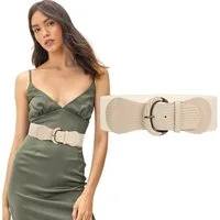 Cachito Taillengürtel Retro Taillengürtel breiter Damengürtel mit eleganter Schließe Geburtstags- oder Valentinstagsgeschenk für Familie oder Freunde