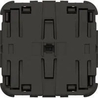 Bedienelement flexibel 1-fach Wippe zum Steuern elektrischer Verbraucher, Bluetooth schwarz (matt), Retail
