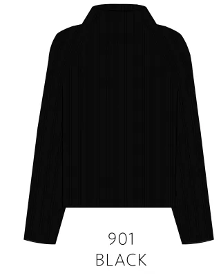 IN LINEA - Pullover, Stehbund, 1/1-Arm 901 black - Gr. - 38