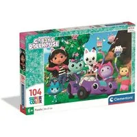Clementoni® Lernspielzeug Gabby's Dollhouse 104-teiliges Clementoni-Puzzle