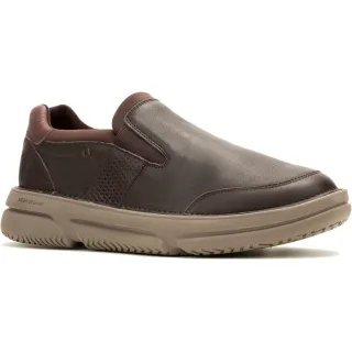 Hush Puppies Baylor Leder Herren Braun Slipper