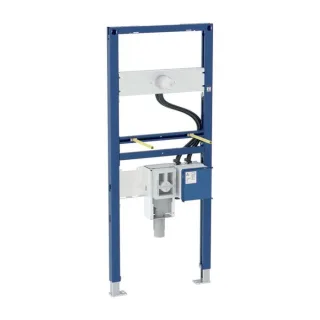Geberit Duofix Waschtisch-Element 111561001 Bauhöhe 130cm, für Aufputz-Wandarmatur mit Unterputz-Funktionsbox