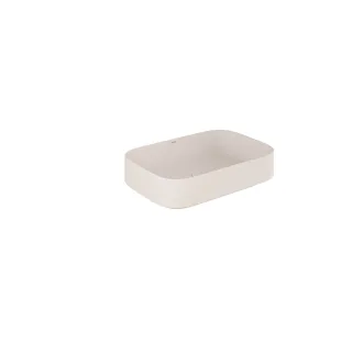 KLUDI-RESA S Waschtisch 60 x 40 H14 cm Rechteckig Mattweiß 58CW4053