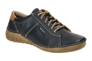 Josef Seibel 89202 FELICIA 01 Damen Schn?r-Halbschuhe Blau Ocean/Kombi bequem...