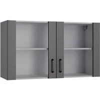 OPTIFIT Hängeschrank OPTImulti Breite 100 cm, mit 2 Stollenglastüren, 1 Einlegeboden