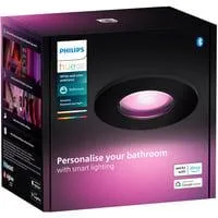 White & Color Ambiance Xamento Einbauspot, LED-Leuchte schwarz, rund