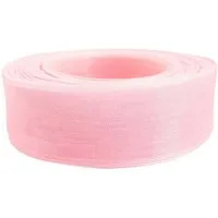 maDDma Organzaband 27m Chiffonband 25mm Polyester Schleifenband Dekoration Geschenkband, babyrosa
