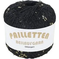 NOGA EFFEKTGARN GmbH Pailletten Beilaufgarn auf 25 Gramm Knäuel Effektgarn