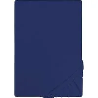 Castell - Markenbettwäsche Spannbettlaken Jersey in Gr. 90x200, 140x200 oder 180x200 cm, Jersey, Gummizug: rundum, (1 Stück), aus Baumwolle, für Matratzen bis 22 cm Höhe, Bettlaken, Spannbetttuch