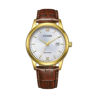 Citizen Herrenuhr Leder Eco-Drive AW1782-11A