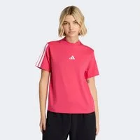 adidas Sportswear T-Shirt ESSENTIALS 3-STREIFEN COTTON klassische 3-Streifen an den Ärmeln, ohne Verschluss