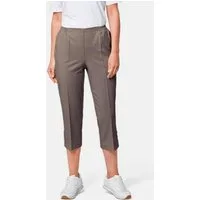 GOLDNER Caprihose Pflegeleichte Capri-Schlupfhose