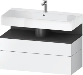 Duravit Qatego Waschtischunterbau wandhängend Weiß Matt 990x470x590 mm - QA4395049180010 QA4395049180010
