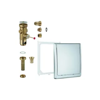 Grohe Austausch-WC-Druckspüler 42901000 3/4", ohne Vorabsperrung, 6-9 l einstellbar, chrom