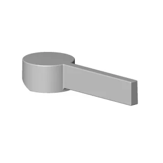 Dornbracht Griff Ersatzteile 092079040 120 x 43 x 23 mm Schwarz matt 092079040-33
