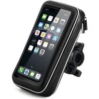 Wozinsky Smartphone-Halterung Smartphonehalterung für Fahrrad, Motorrad, Roller schwarz
