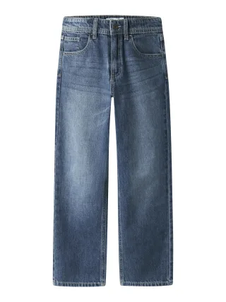 NAME IT - NKMRYAN STRAIGHT JEANS 5950-DM NOOS Medium Blue Denim - Gr. - 140