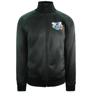 Mitchell & Ness Charlotte Hornets Mens Black Track Jacke