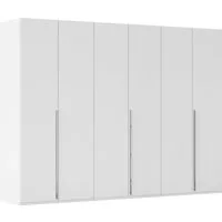 rauch Drehtürenschrank Kleiderschrank Schrank Garderobe Wäscheschrank BESTSELLER MONTCLAR (3 Ausstattungen BASIC/CLASSIC/PREMIUM (SOFT-CLOSE), Breiten 201-400 cm) Front in Glas/Hochglanz/Dekor/Grauspiegel in 5 Breiten MADE IN GERMANY