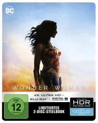 Wonder Woman Steelbook (4K UHD + 2D Limited Edition) [Blu-ray]