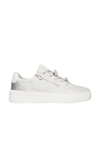 s.Oliver - Sneaker grau/silber - Gr. - 40