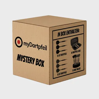 XXL Mystery Dart Box mit 2 Dartsets - Steel