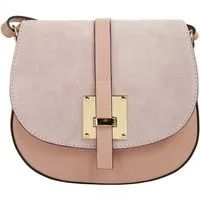 Cluty Umhängetasche, echt Leder, Made in Italy