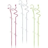 PROREGAL® Rankgitter Pflanzstab für Orchidee, 60cm, transparent (1 Stück)