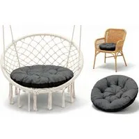 Amazinggirl Dekokissen Hängesessel Kissen Sitzkissen für Hängeschaukel 60 cm - Outdoor