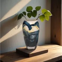 Beroya Designs Dekovase Handgefertigte Scandinavian Forest Minimalistisch, natürlich elegant (Erhältlich im Set und einzeln), Handgemachtes Vasen-Set, beste Qualität, Design und attraktive Farben