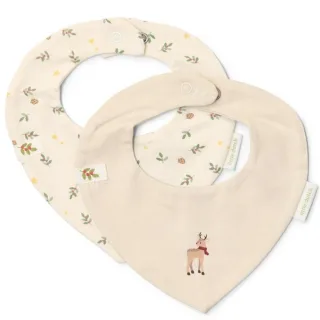 Little Dutch Bandana Lätzchen Little Christmas 2er-Pack