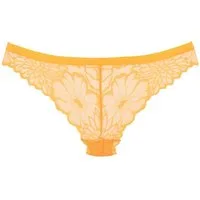 LASCANA String aus floraler Spitze, elastisches Material, unifarbenes Design