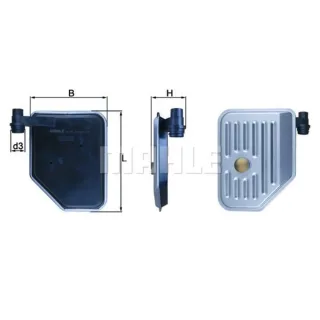 Mahle Hydraulikfilter f?r Automatik Hyundai Kia HX156