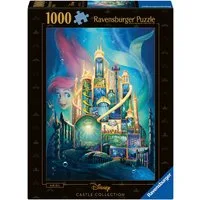 Ravensburger Puzzle Castle Collection - Disney Princess, Arielle, 1000 Puzzleteile, Made in Germany