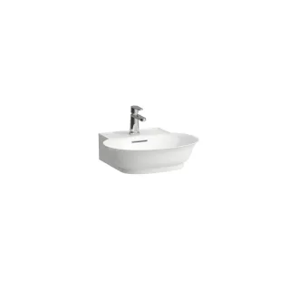 Laufen NewClass Handwaschbecken 81585.2, 1 Hahnloch ohne Überlauf H8158527571111