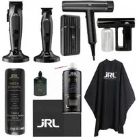 JRL Haarschneider JRL Profi Friseur Set - 2, Professionelles JRL Komplettset für Friseure und Barbiere, Profi Barber Komplettset, kabellos & leistungsstark