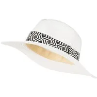 styleBREAKER Sonnenhut Panama Strohhut Hutband Azteken Muster (1-St)