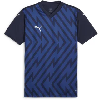 Puma - "Teamglory" T-Shirt für Herren (Marine/Weiß)
