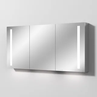 Sanipa Reflection Aluminium-Spiegelschrank ALEX 150 mit LED-Beleuchtung, AU4196L AU4196L