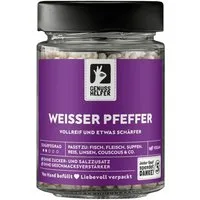 Bremer Gewürzhandel Gewürz Pfeffer weiß, ganz, im Glas, 100 g