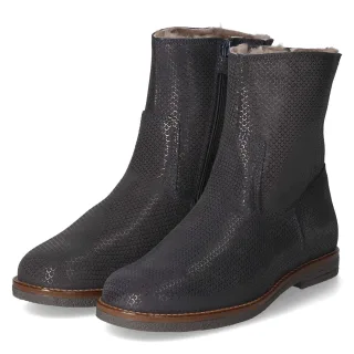 Bisgaard Winterstiefeletten NICOLA LAMB  Blau - Gr. 30 -  Lammfell